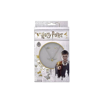 Collier Harry Potter - Vif d'Or (avec boucles d'oreilles) - AXCIO