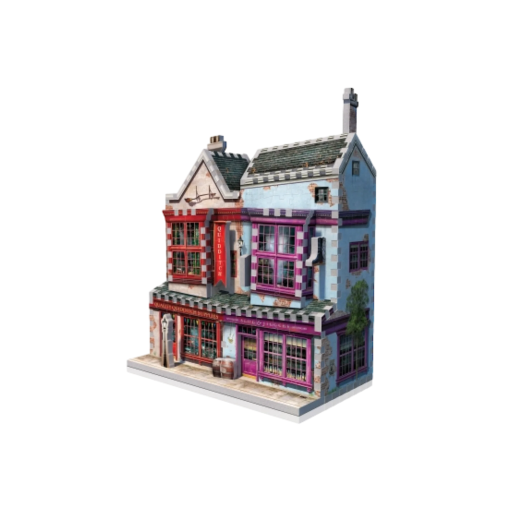 Puzzle 3D Harry Potter - Boutique de Quidditch et Slug and Jiggers - AXCIO