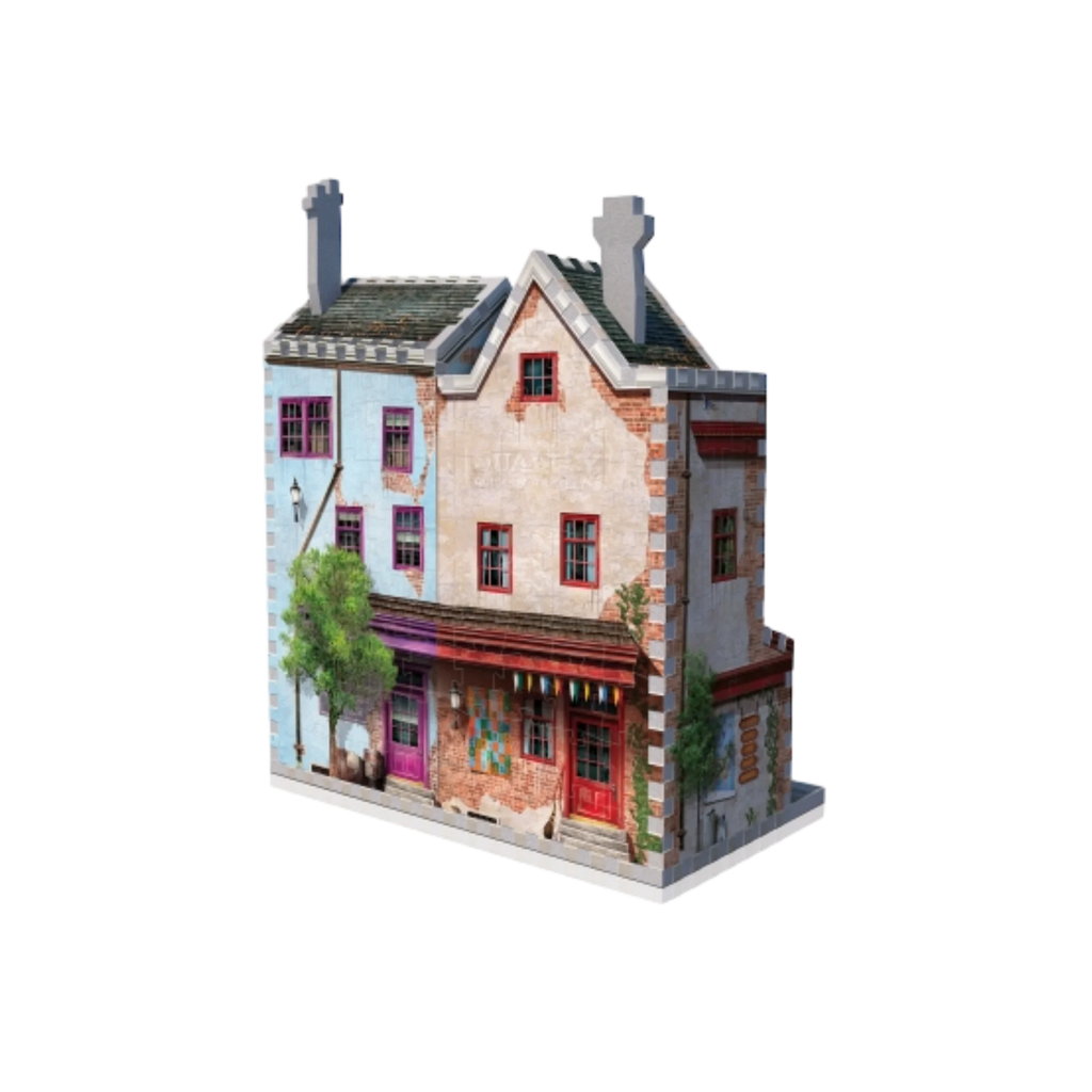 Puzzle 3D Harry Potter - Boutique de Quidditch et Slug and Jiggers - AXCIO
