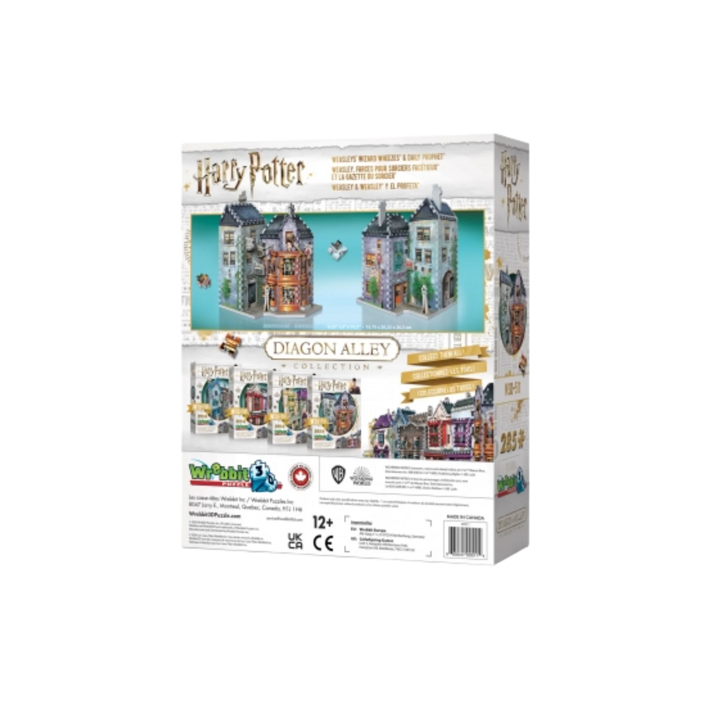 Puzzle 3D Harry Potter - Boutique des Weasley - AXCIO