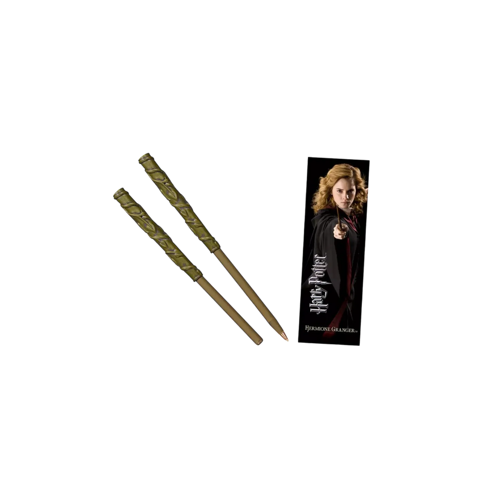 Stylo baguette Harry Potter - Hermione Granger (avec marque page) - AXCIO