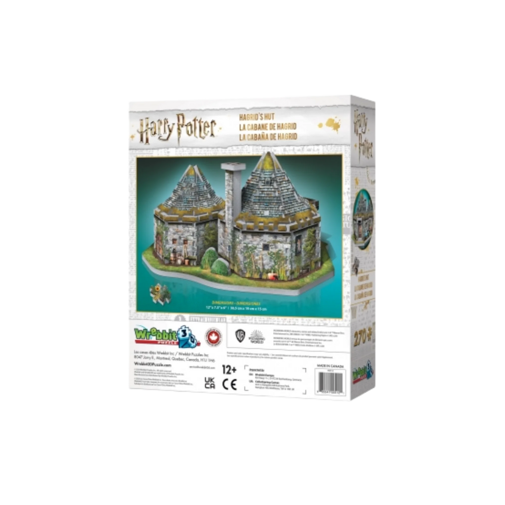 Puzzle 3D Harry Potter - Cabane d'Hagrid - AXCIO