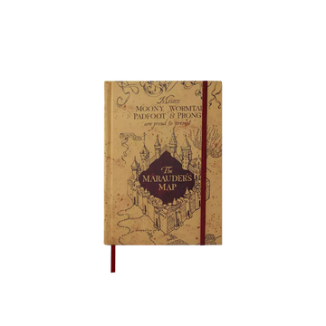 Carnet Harry Potter - Carte du maraudeur - AXCIO