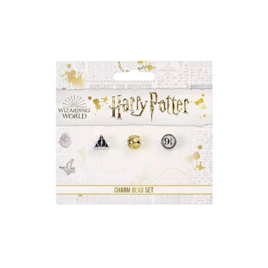 Charms Harry potter - Set de 3 perles - AXCIO