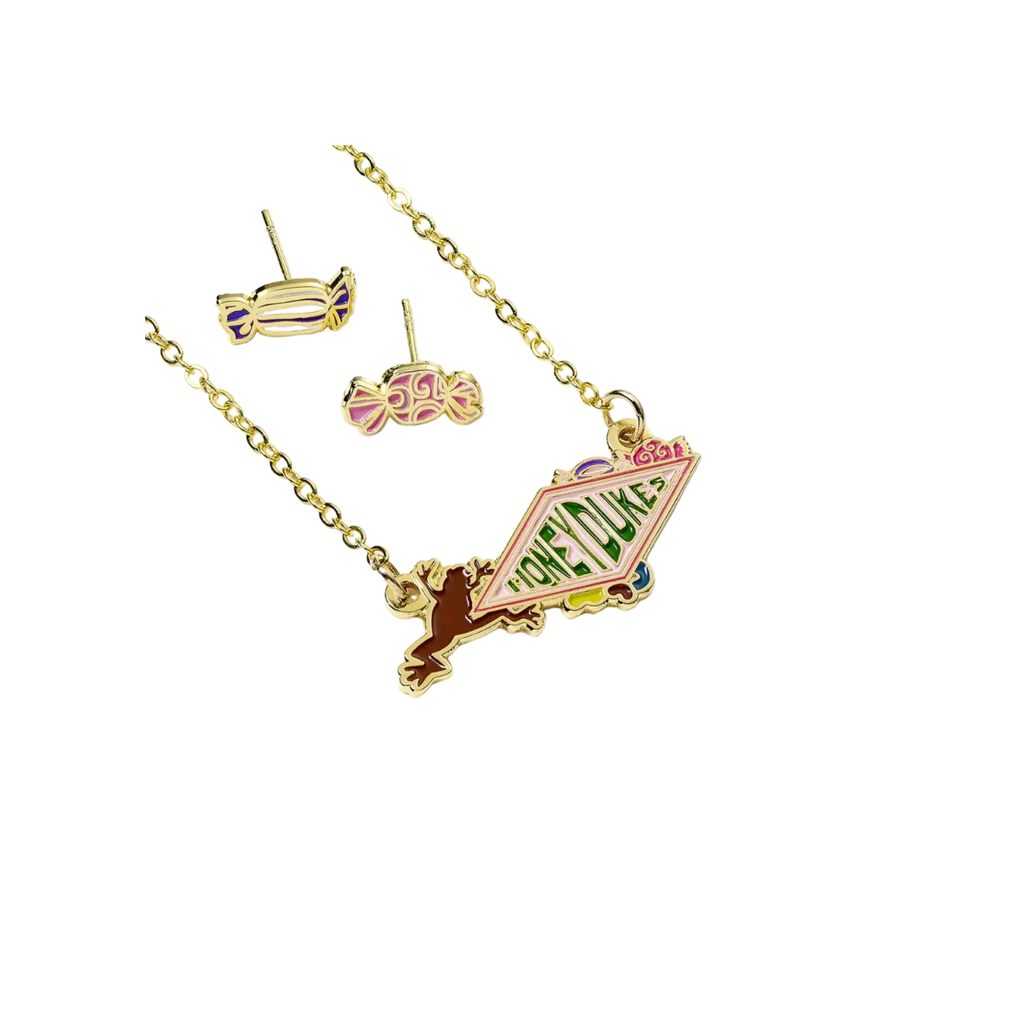 Collier Harry Potter - Honey Dukes (avec boucles d'oreilles) - AXCIO