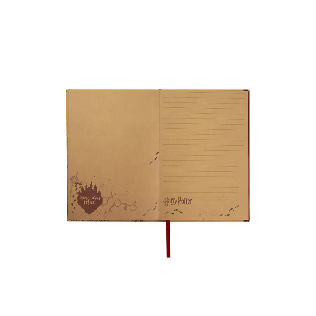 Carnet Harry Potter - Carte du maraudeur - AXCIO