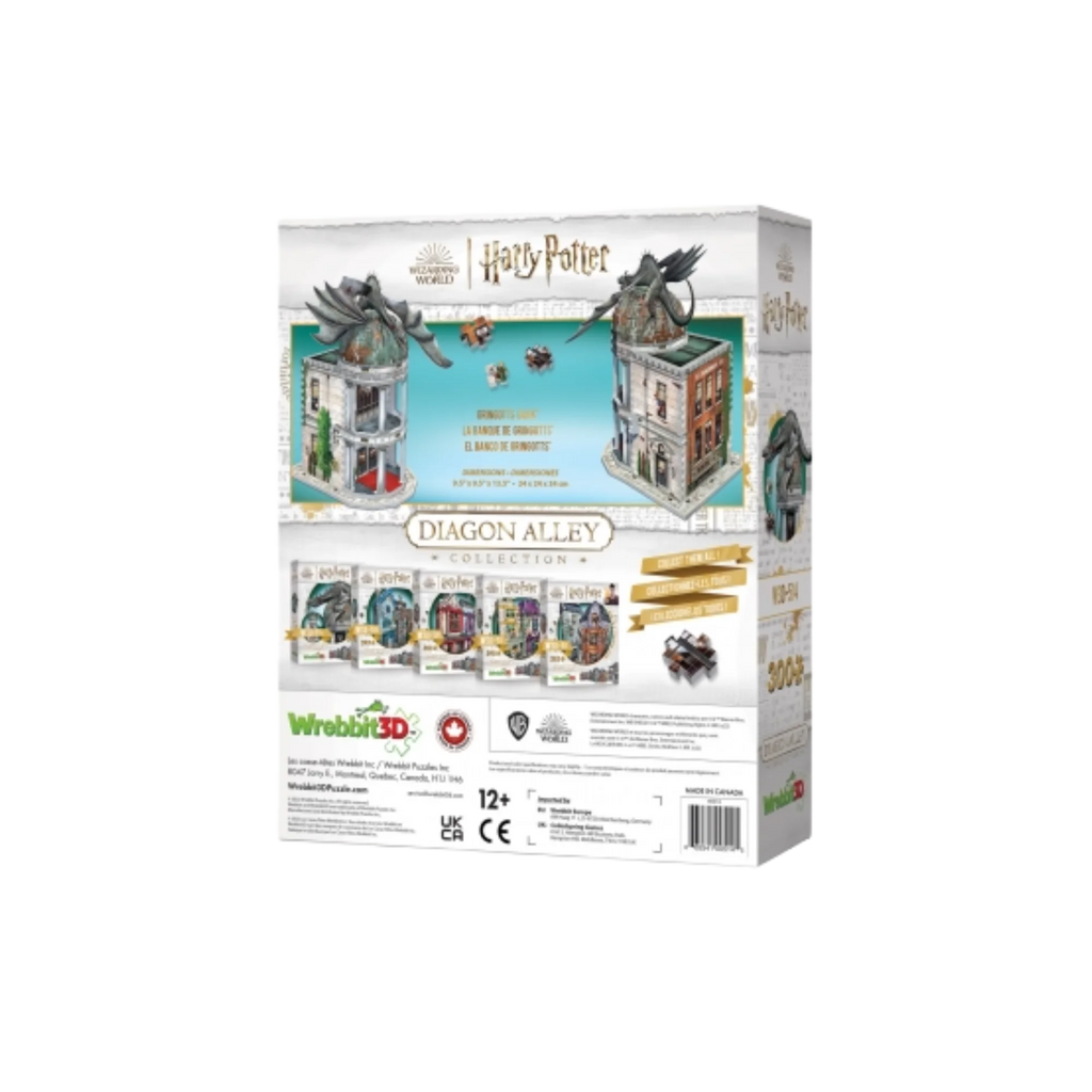 Puzzle 3D Harry Potter - Banque Gringotts - AXCIO