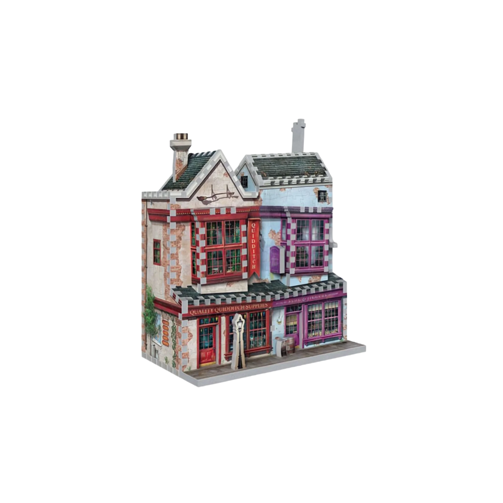 Puzzle 3D Harry Potter - Boutique de Quidditch et Slug and Jiggers - AXCIO