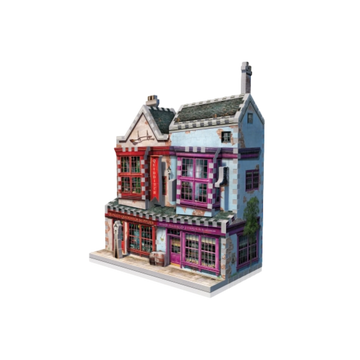 Puzzle 3D Harry Potter - Boutique de Quidditch et Slug and Jiggers - AXCIO