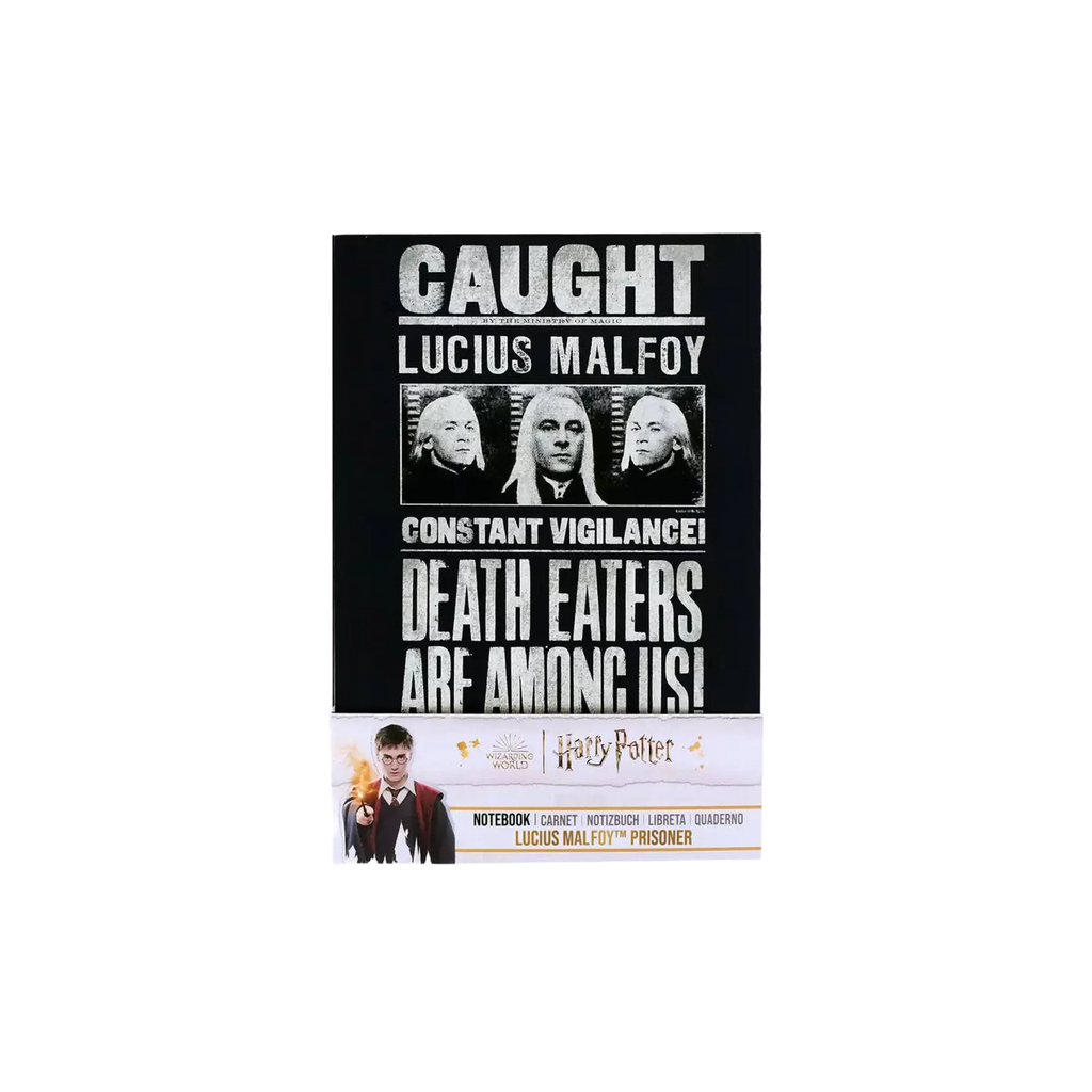 Carnet Harry Potter souple - Lucius Malefoy - AXCIO